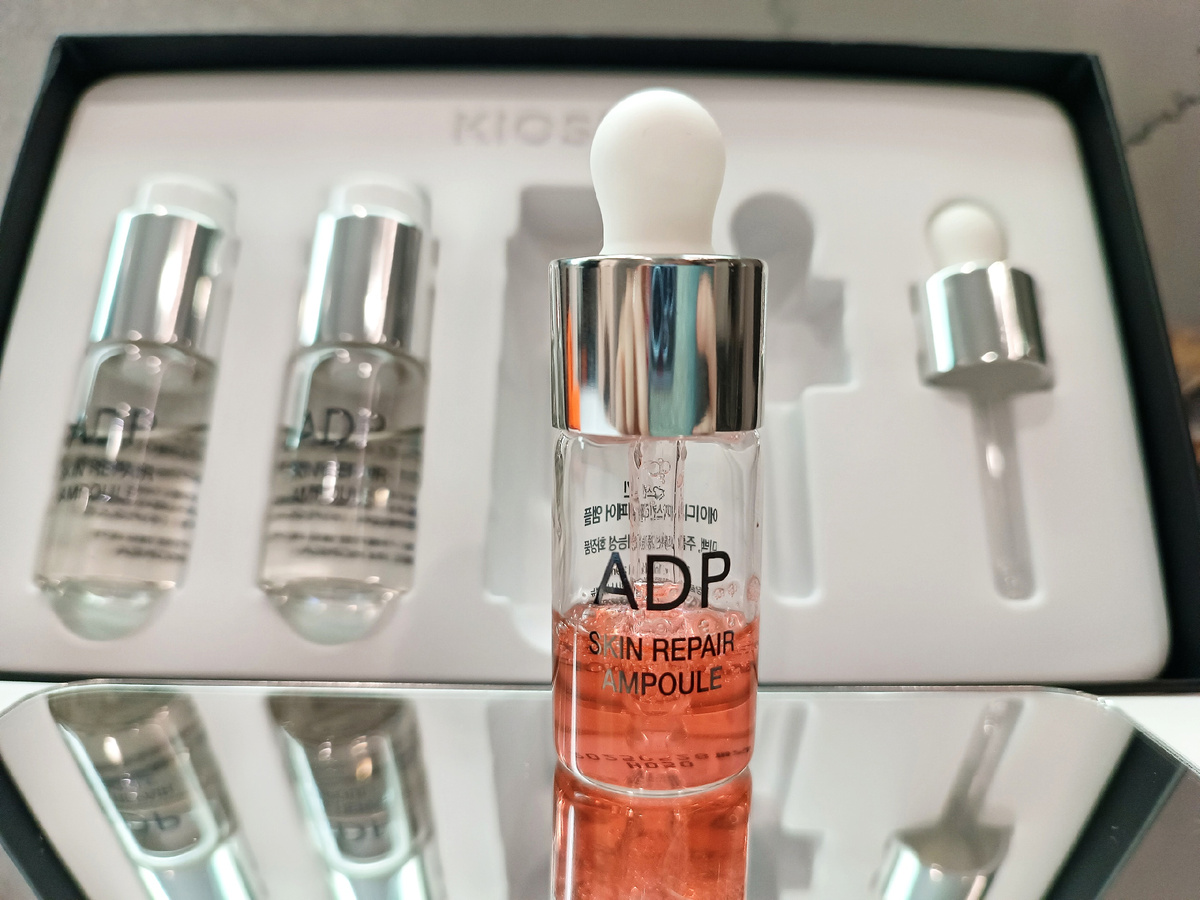 KIOSKIN Сыворотка для лица антивозрастная с пептидами в ампулах, ADP Super Peptide Ampoule