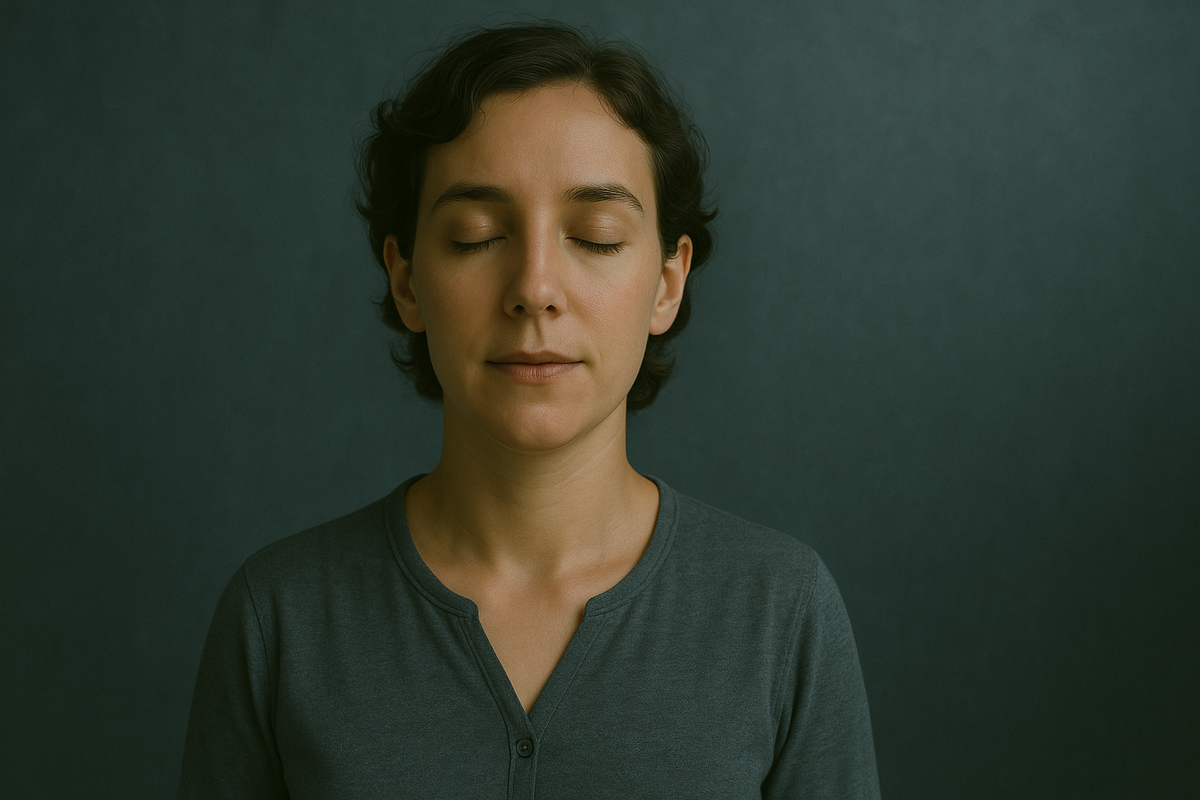 📌 Прислушайся к телу. Оно говорит с тобой. Что оно сейчас чувствует?
Может быть, лёгкое покалывание в пальцах.
Может быть, приятную тяжесть.
Может быть, ничего.