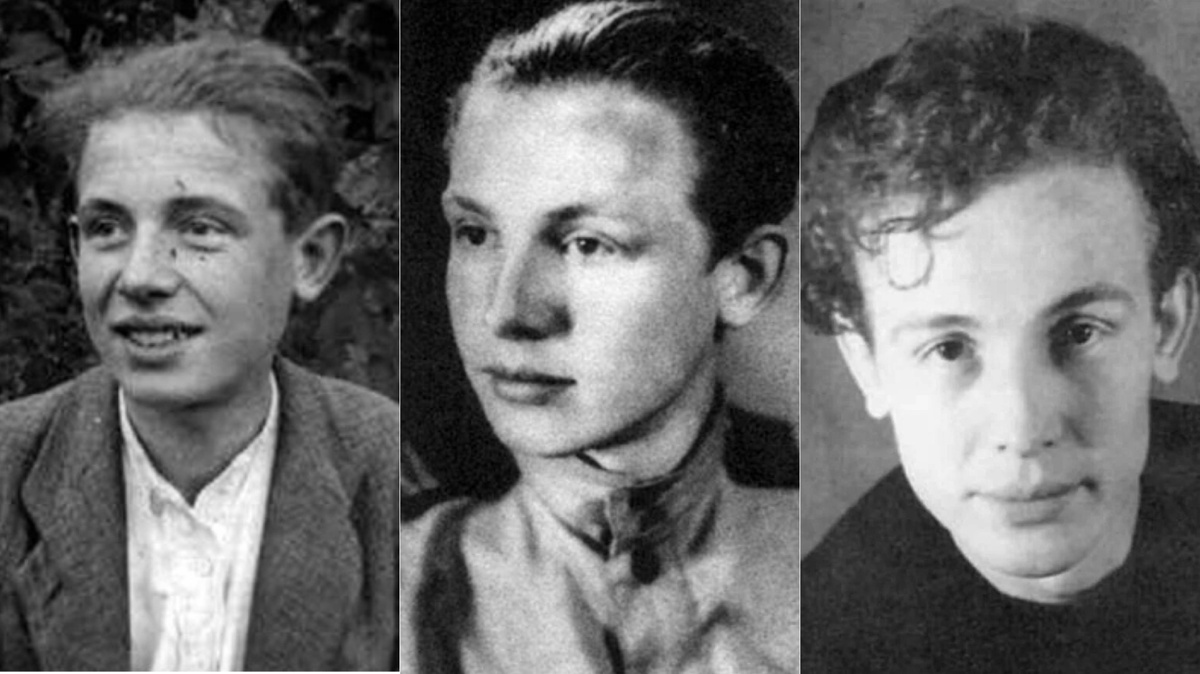 Иннокентий Смоктуновский в молодости. Автор коллажа -  Глузский Михаил. Фото из открытых источников в интернете