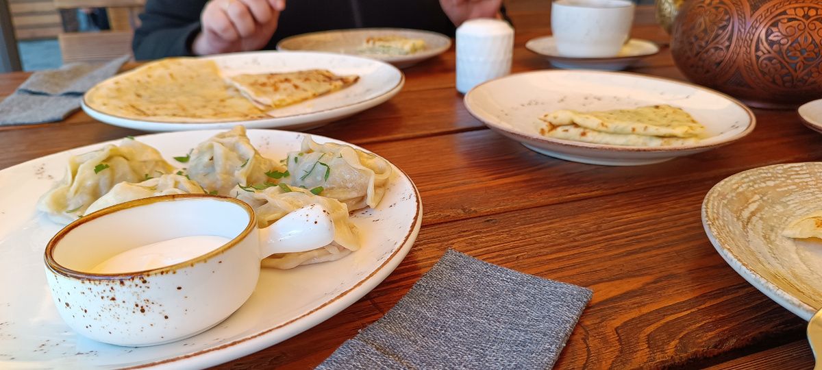 Хычины и манты.