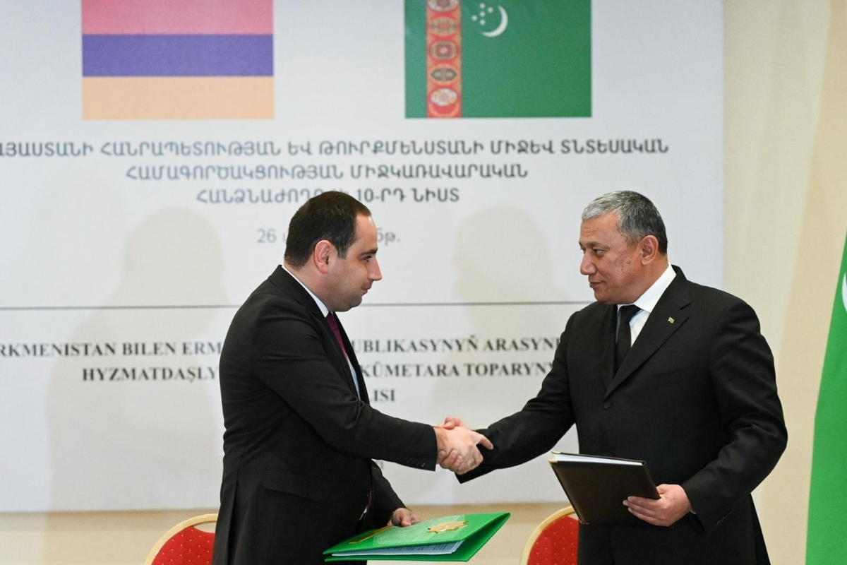 Давид Худатян и Батыр Аманов, 26 марта, 2025 г., Ереван, Армения (Фото: Armenpress)