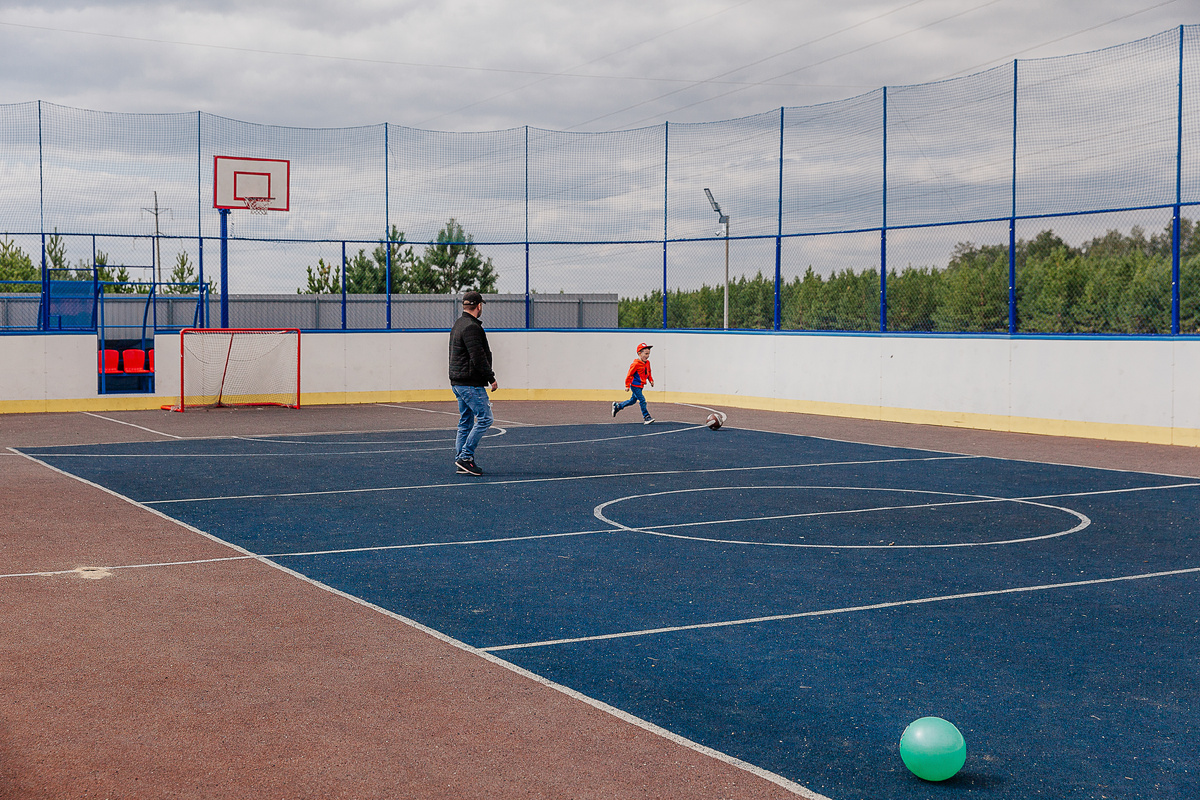 Мультиспортивный корт для активных игр