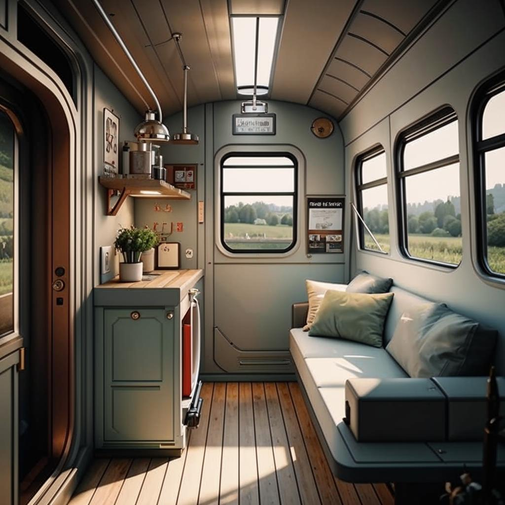 Если бы квартиры были в вагонах