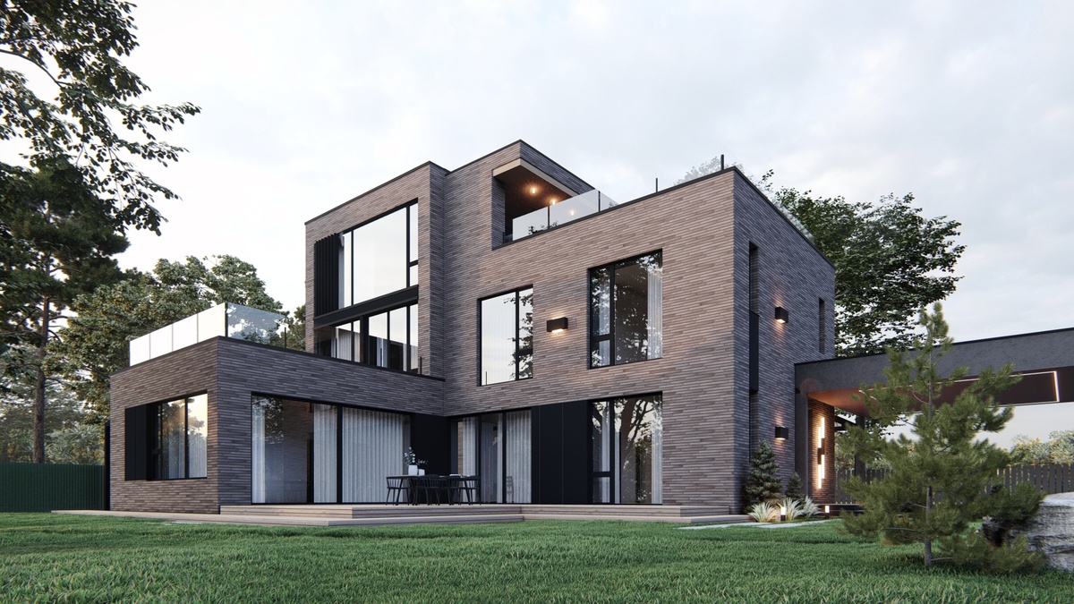 Проект №729, Мытищы (кирпич - в коричневом исполнении)