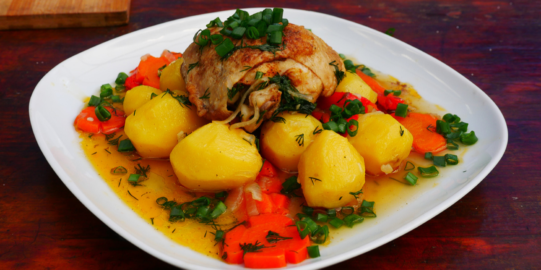 Обед весенний на костре