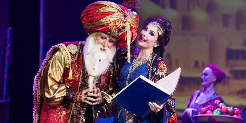    Шахерезада и волшебная лампаПредоставлено Whiteravengroup