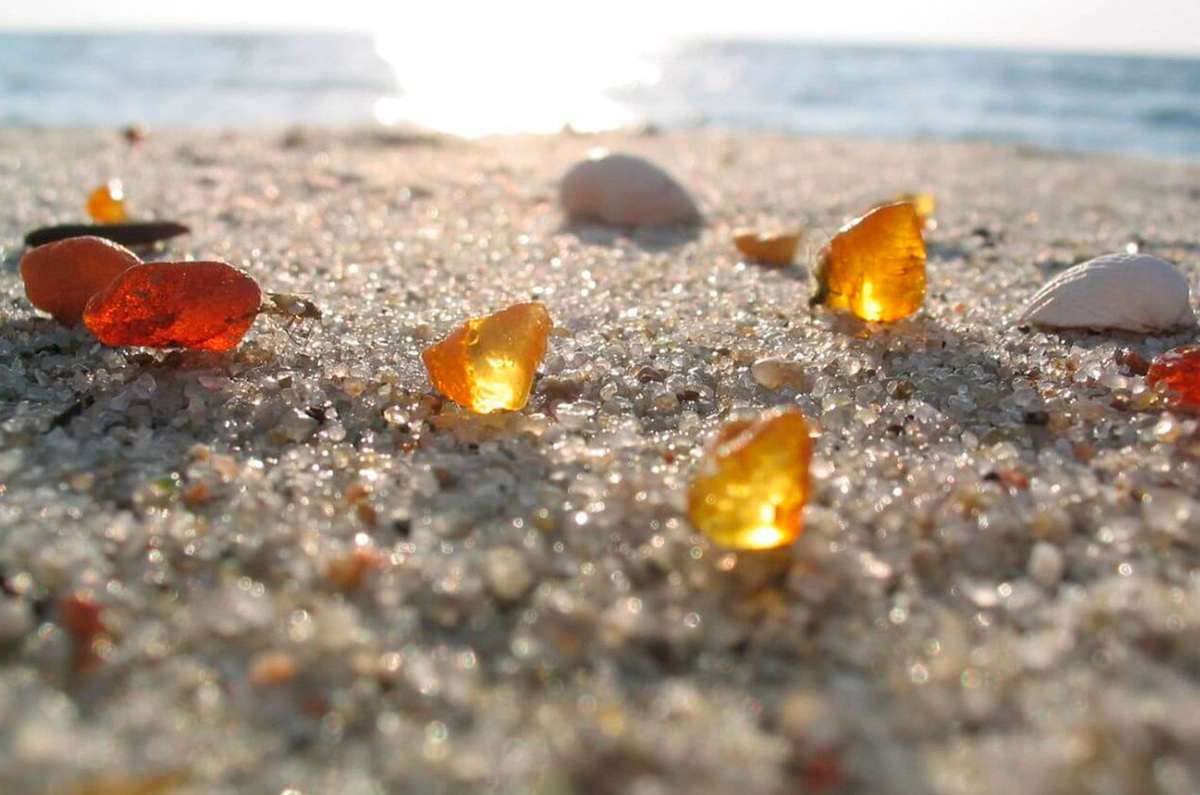 Солнечная россыпь янтаря