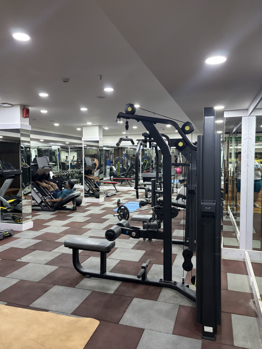 Тренажерный зал в отеле