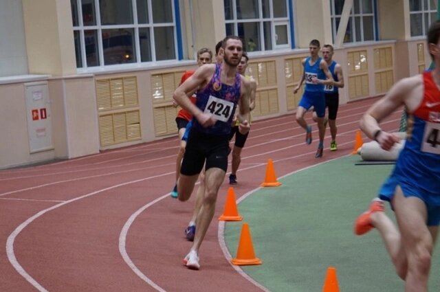    В октябре 2022 года на турнире «Мы вместе. Спорт» Александр Работницкий стал серебряным призёром в беге на 1500 метров Фото: Министерство спорта Омской области