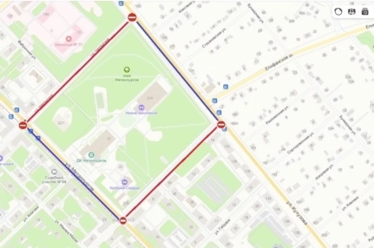    Движение транспорта временно ограничат в Туле 30 марта