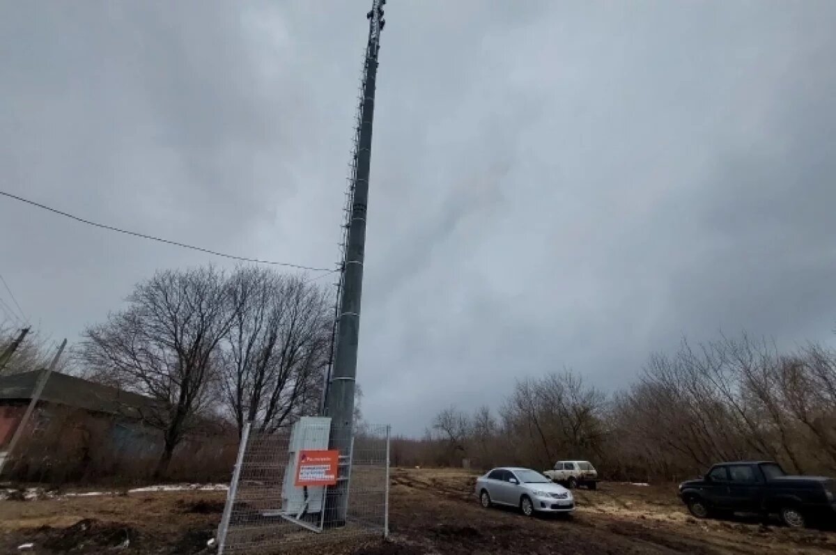    9 сотовых станций запустили в малонаселенных селах Пензенской области