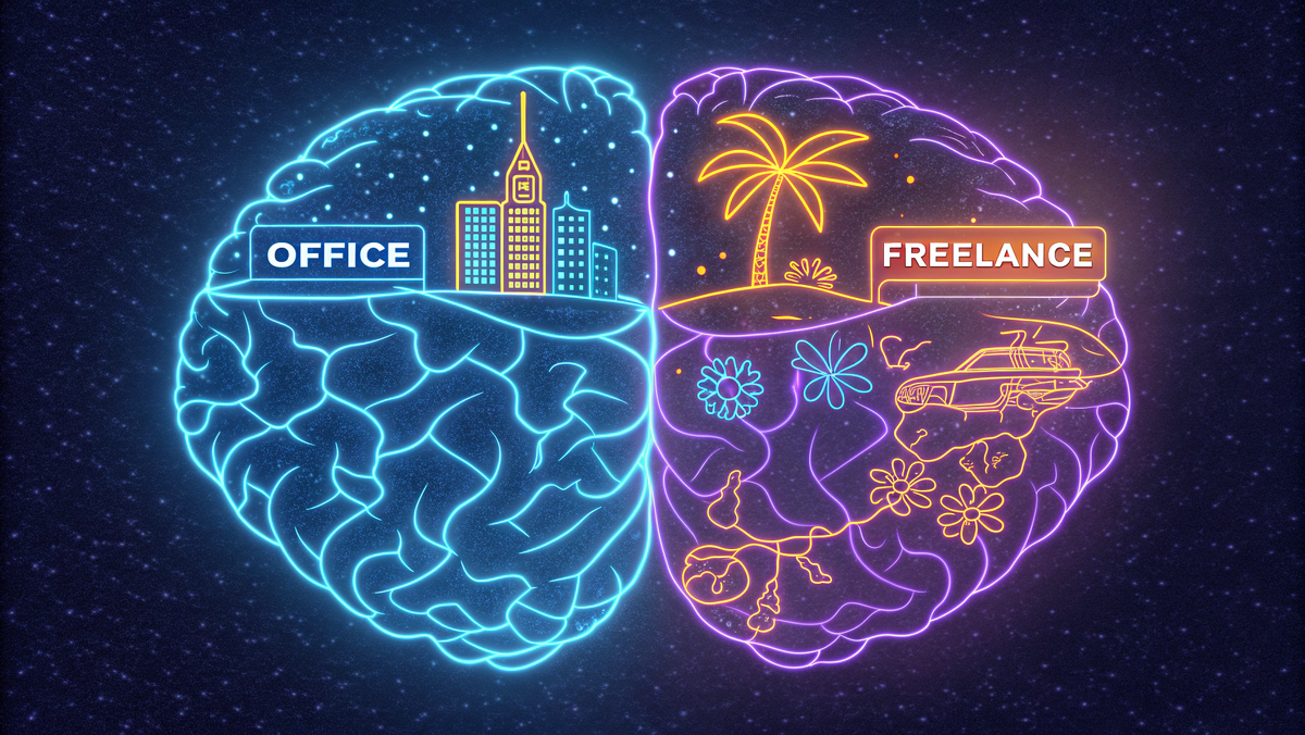 Переход из найма на фриланс. Нейробиология карьеры.