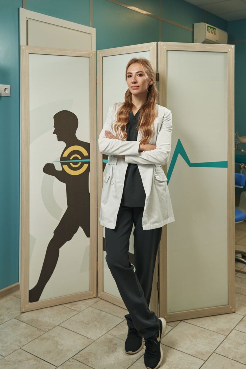 отдельная ширма для передевания в клинике "Схема Лечения"