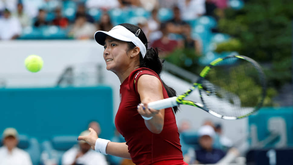 До начала Miami Open филиппинская левша Александра Эала имела на своем счету лишь два матча, выигранных в основных сетках турниров WTA.📷Фото: Geoff Burke-Imagn Images / Reuters
