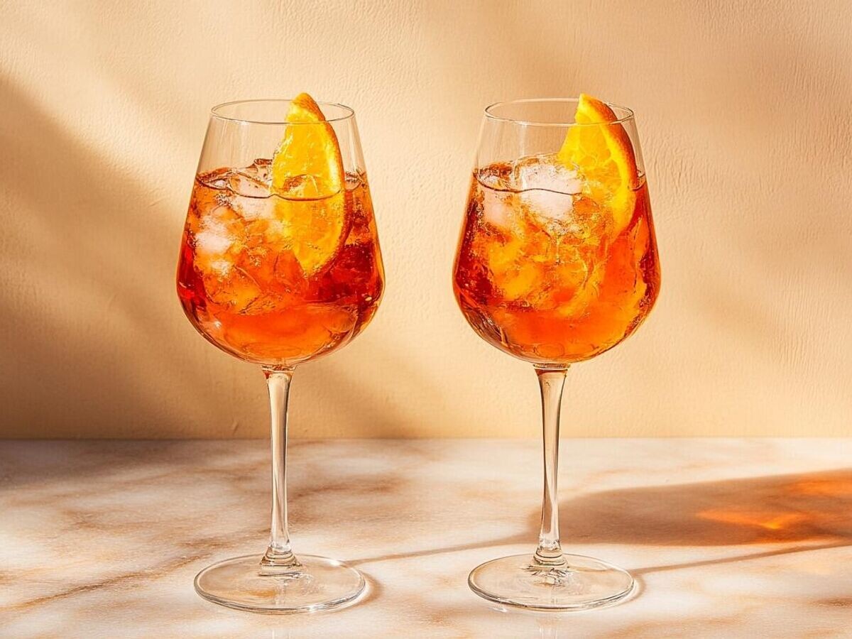    Коктейль "Апероль-шприц" © РИА Новости / Сгенерировано искусственным интеллектом