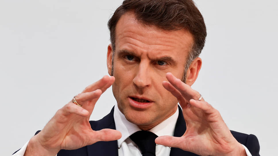 Эмманюэль Макрон.📷Фото: Ludovic Marin / Pool / Reuters