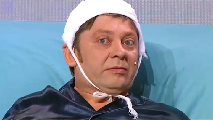 Дмитрий Брекоткин. Кадр из шоу «Уральские пельмени»