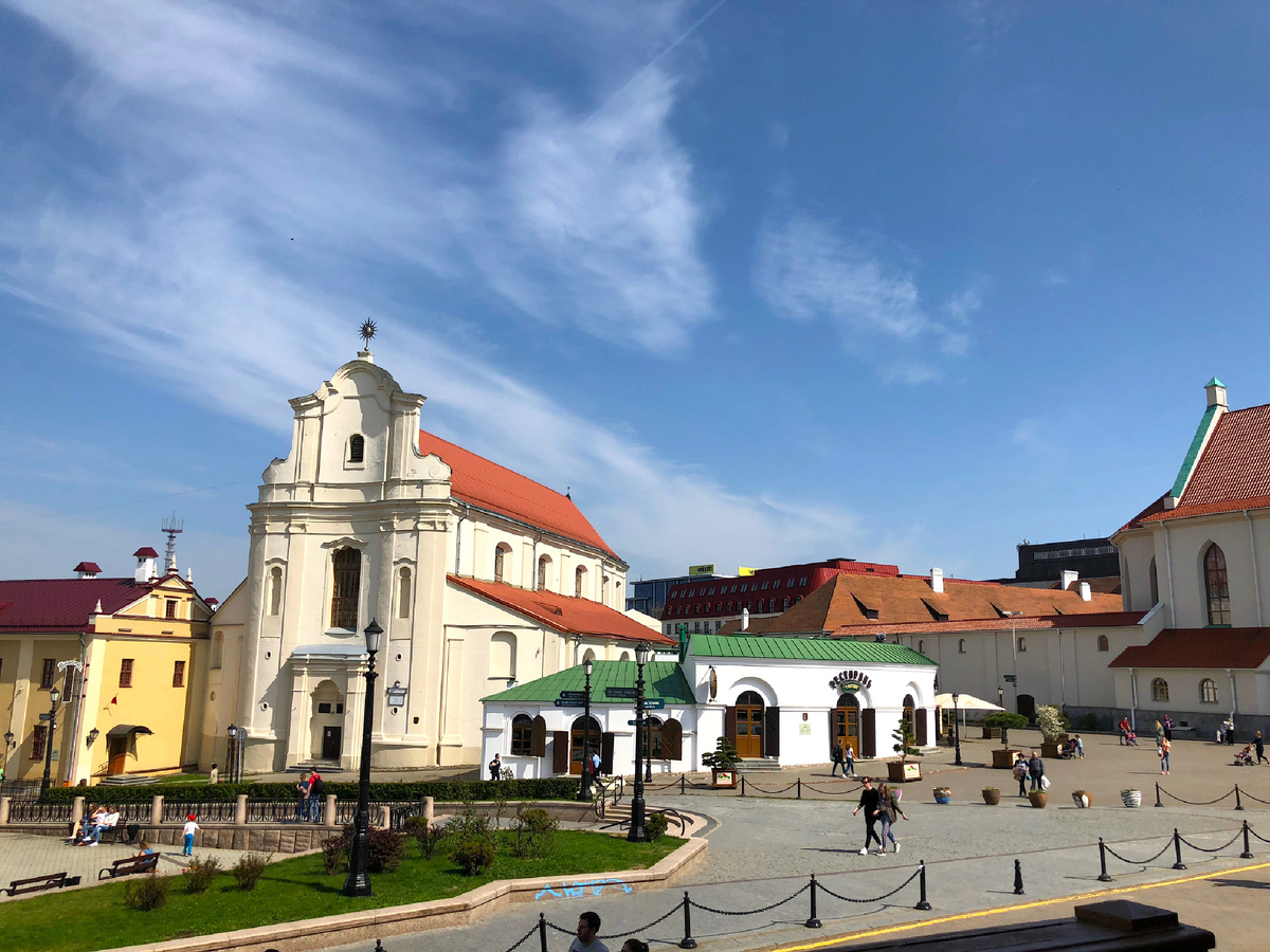 Площадь Верхнего города в Минске