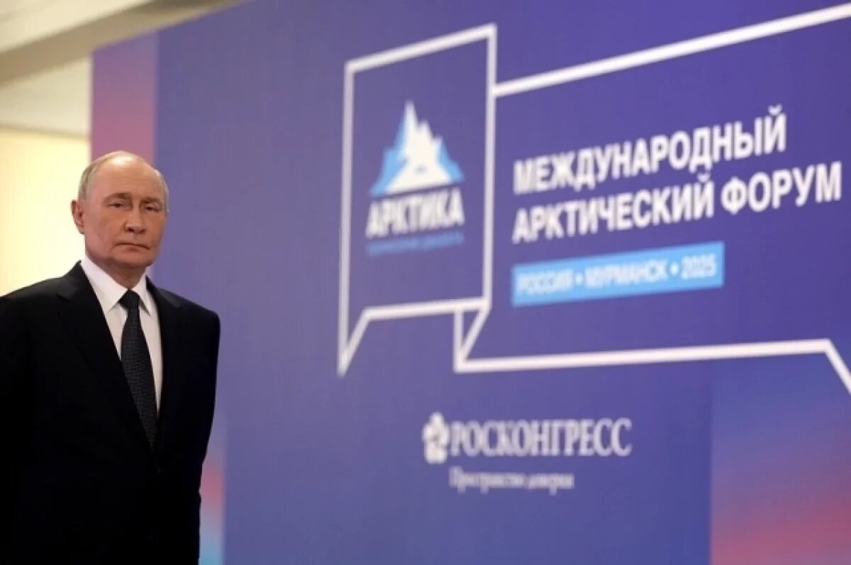    Путин: модель развития Севморпути пока не сформирована