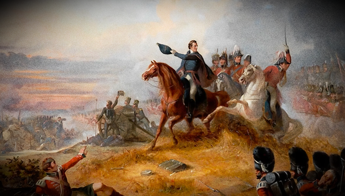 Битва Бонапарта. Изображение взято с Яндекс картинок.