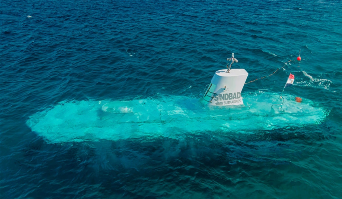     Подводная лодка Sindbad. Источник: rbc.ru Автор фото: Sindbad Club