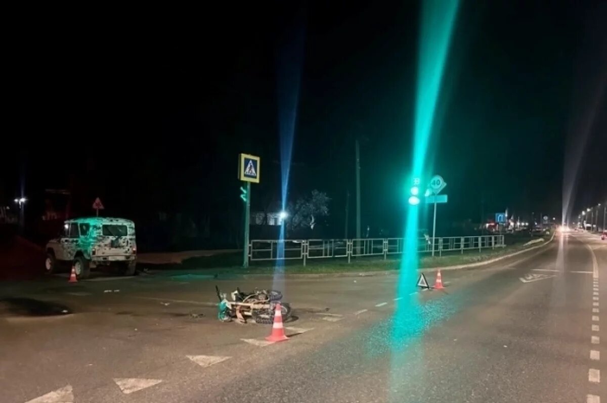    В Майкопе в ДТП пострадал 17-летний мотоциклист