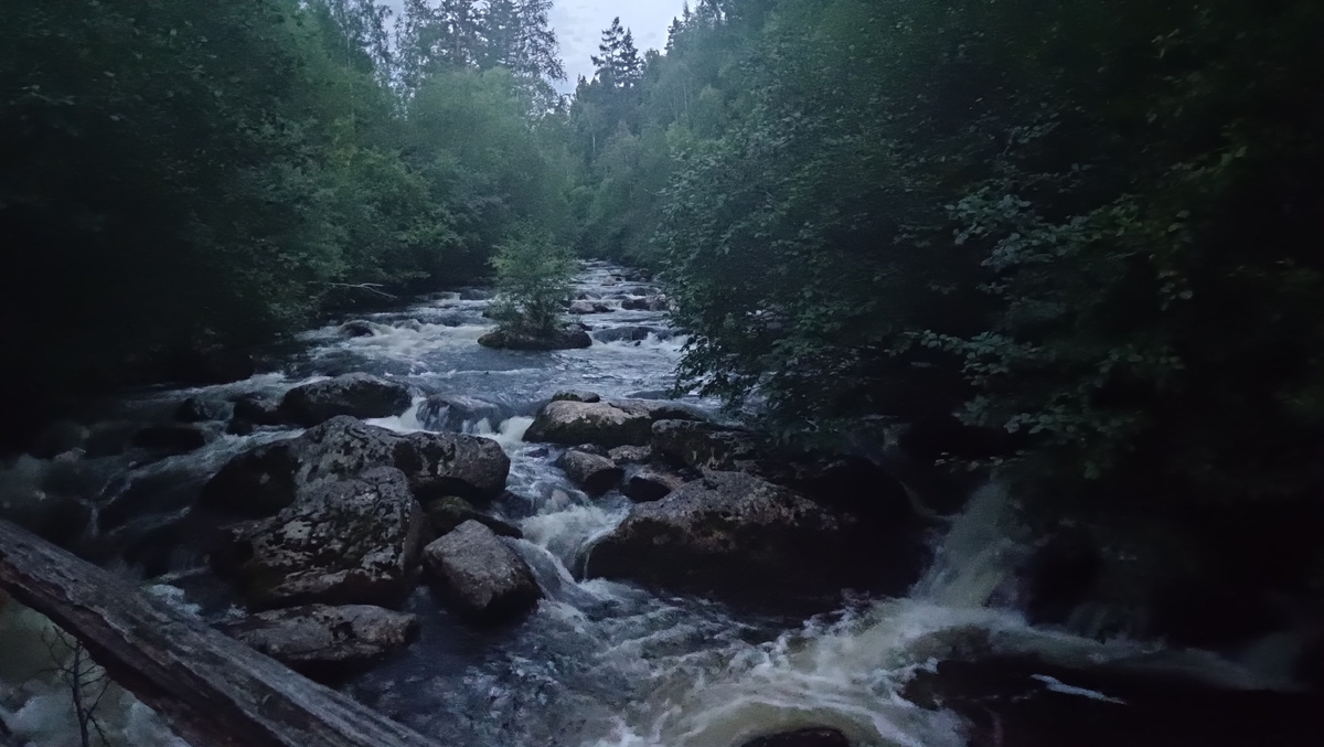 Любимый мост. Опускается туман