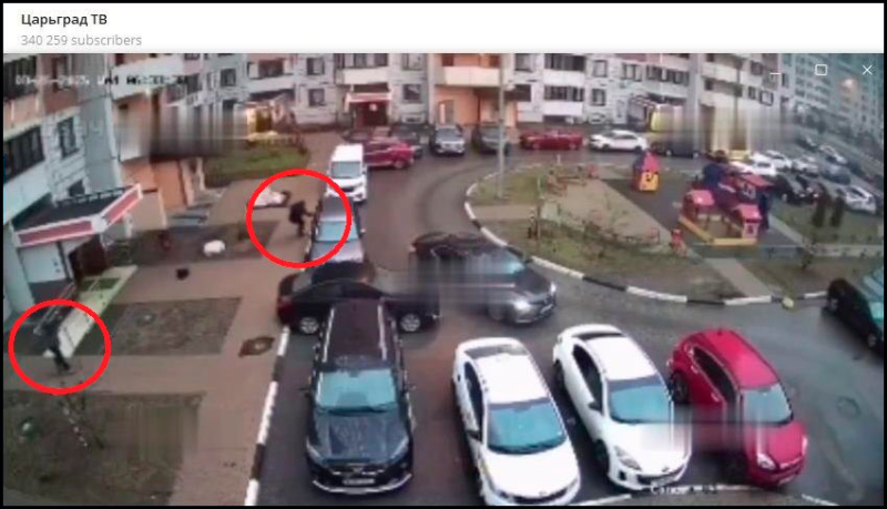 Перестрелка в машине