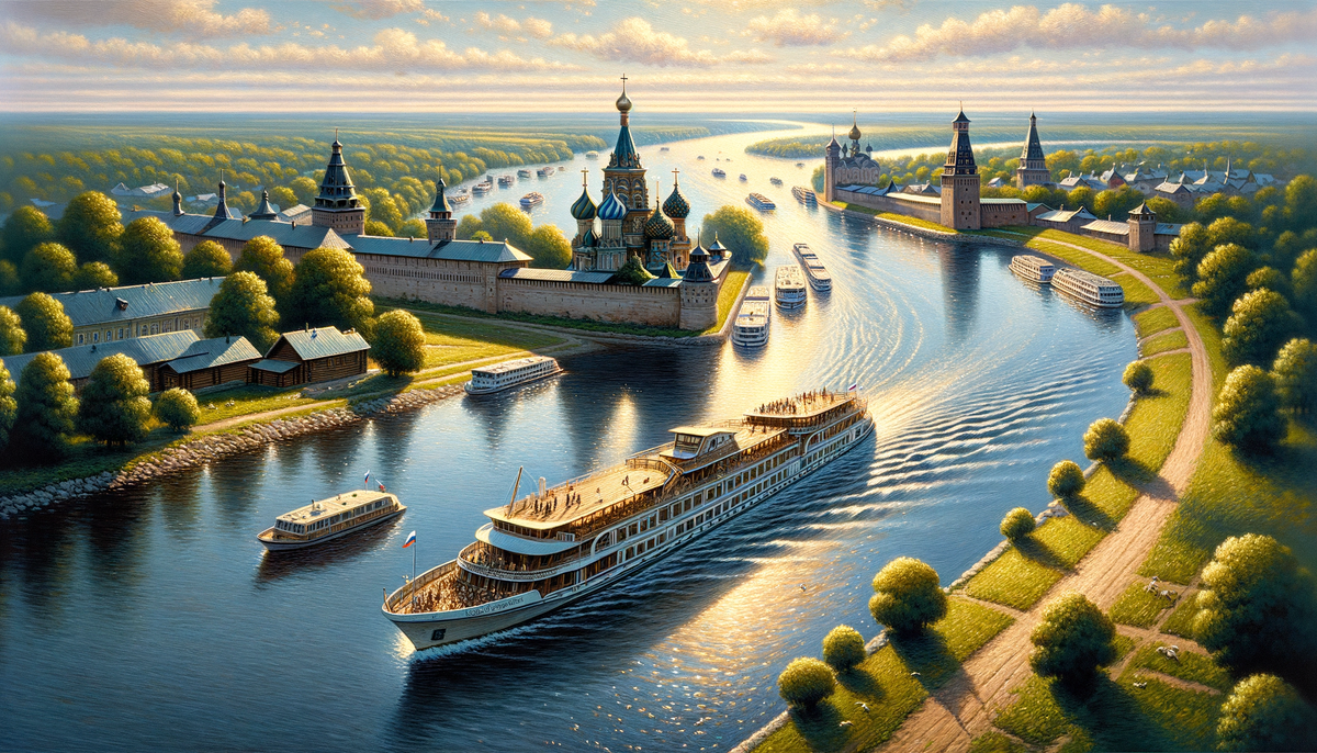 Круиз на теплоходе из Москвы по золотому кольцу на 5 дней