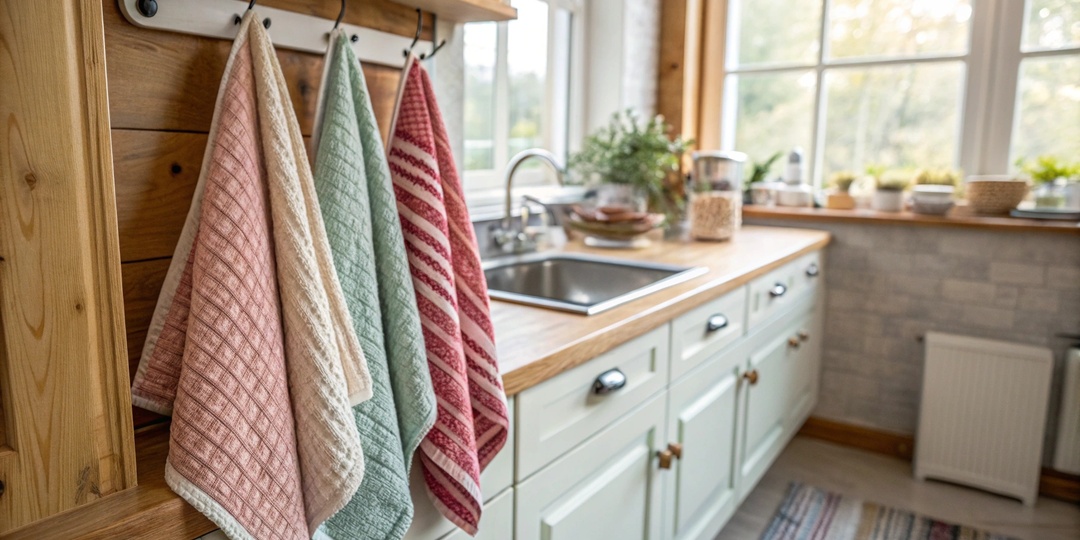 Как отстирать кухонные полотенца: способ, который вас выручит