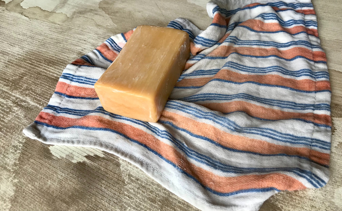 как отстирать кухонные полотенца