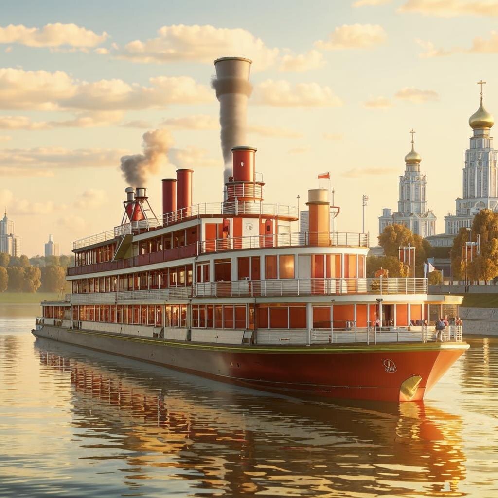 Речные круизы по Волге из Москвы до Астрахани на теплоходе