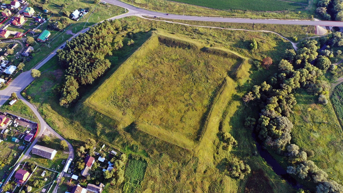 Городище вятичей в Кашире, Московская область