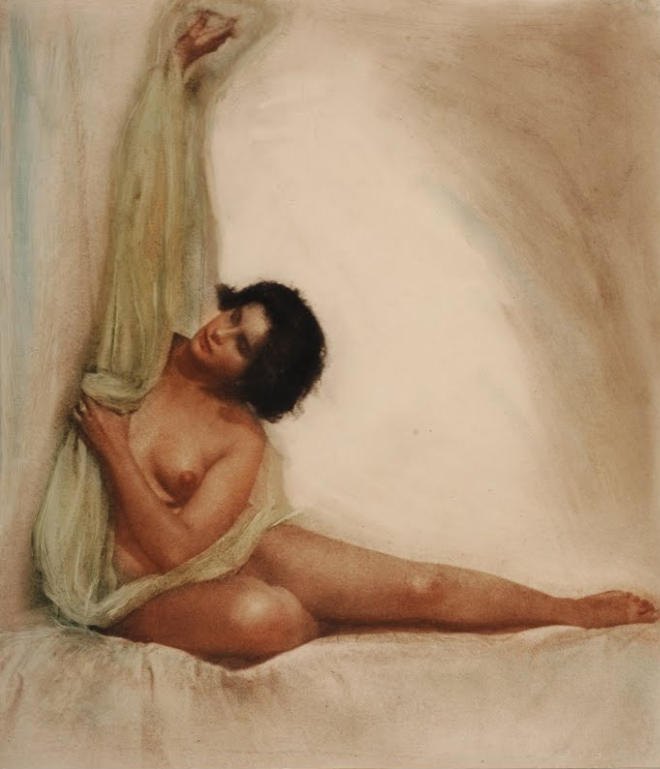 Одна из художественных работ Нелли, 1923 год