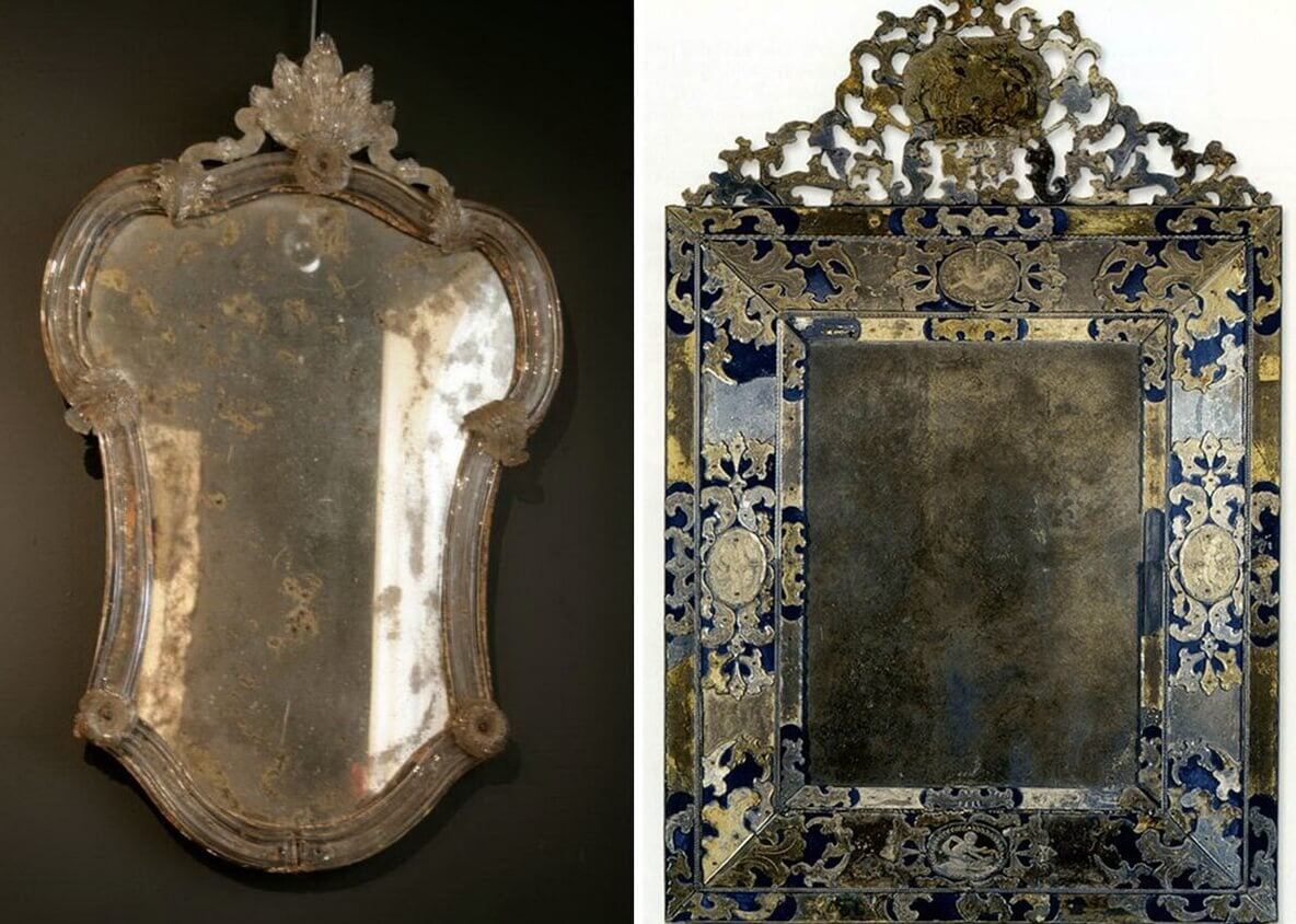    Древние варианты зеркал. Источник изображения: dzen.ru