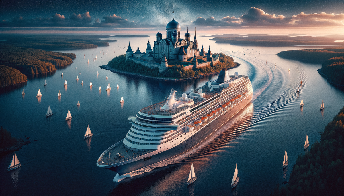 Круиз на теплоходе из Санкт Петербурга на Соловки на теплоходе