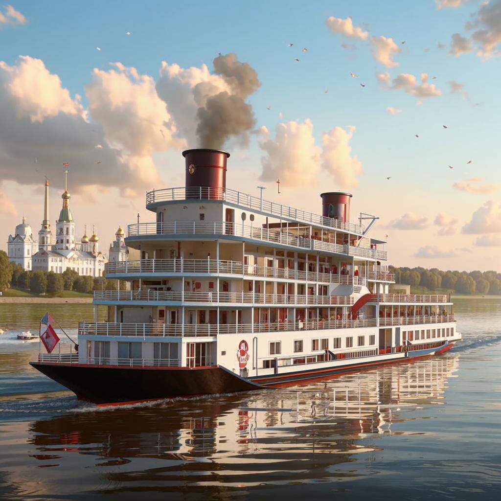 Круиз по Волге на теплоходе из Москвы на 7 дней