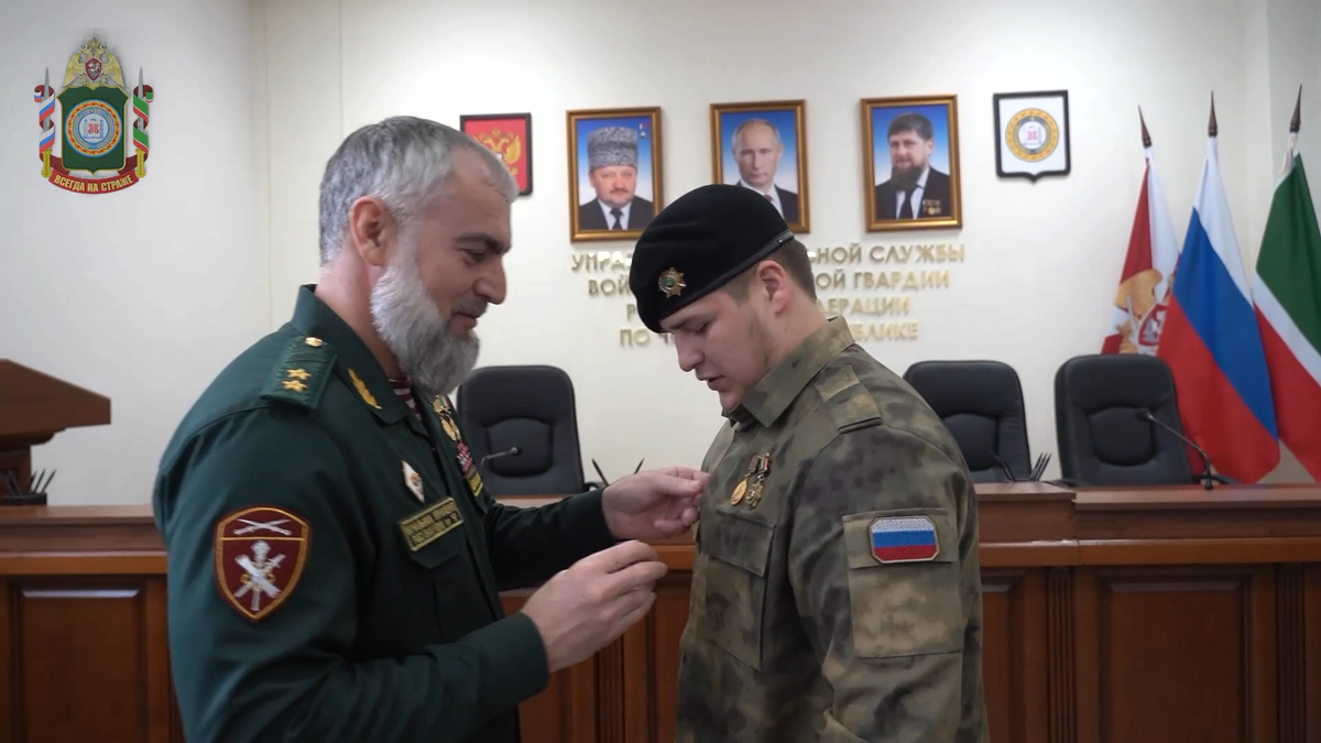 Фото: скриншот видео Управления Росгвардии по ЧР