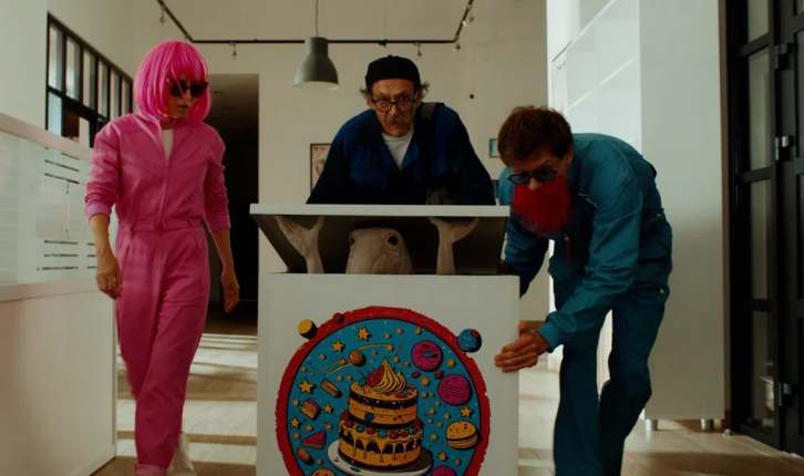 Семья Никиты и красавец Ждун. 