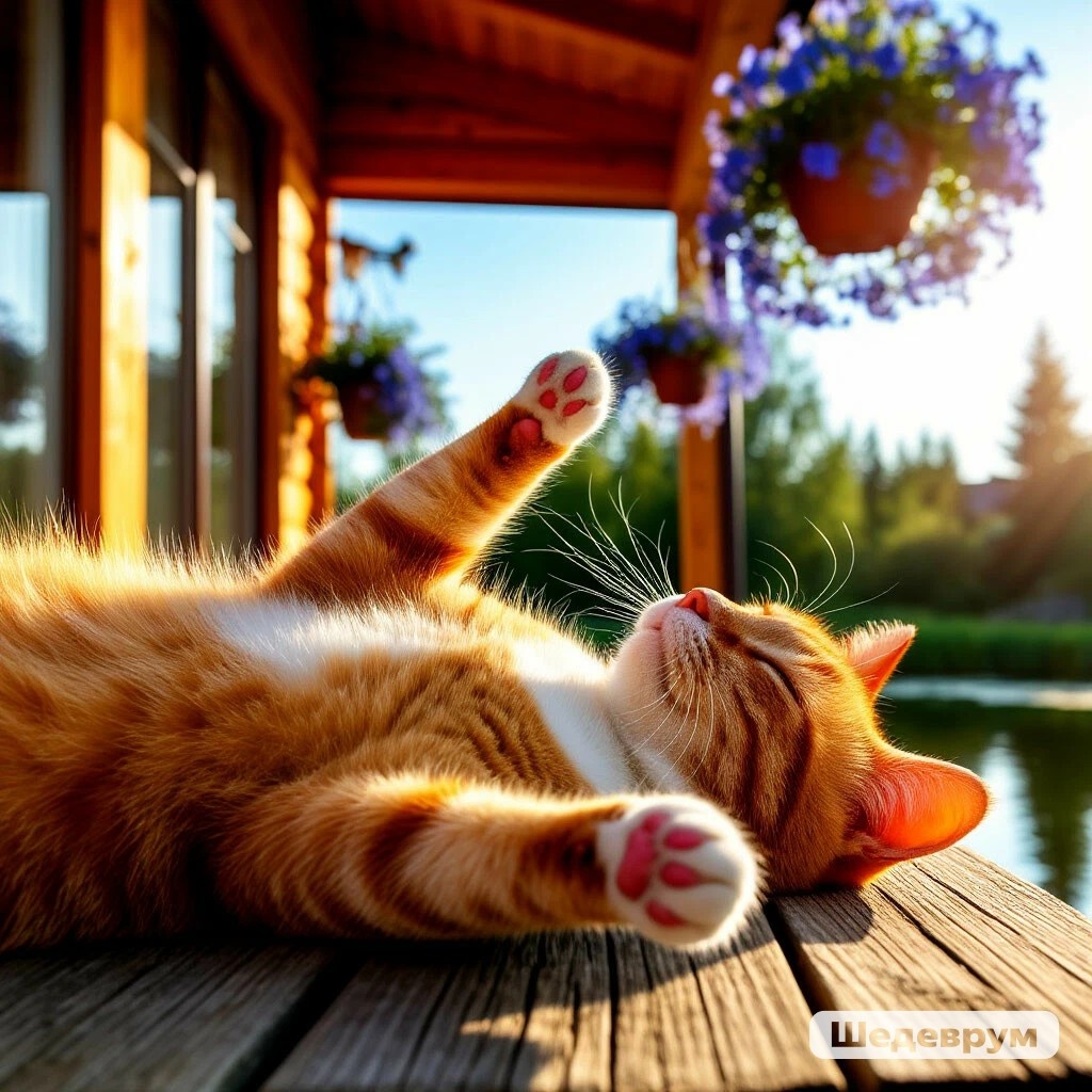 День уважения кошки. 