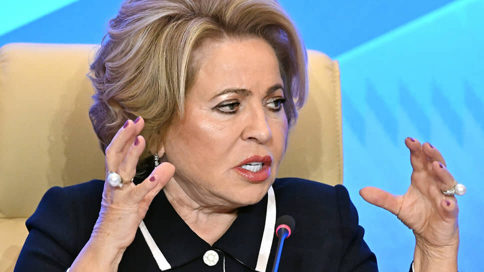 Валентина Матвиенко.📷Фото: Игорь Иванко / Коммерсантъ