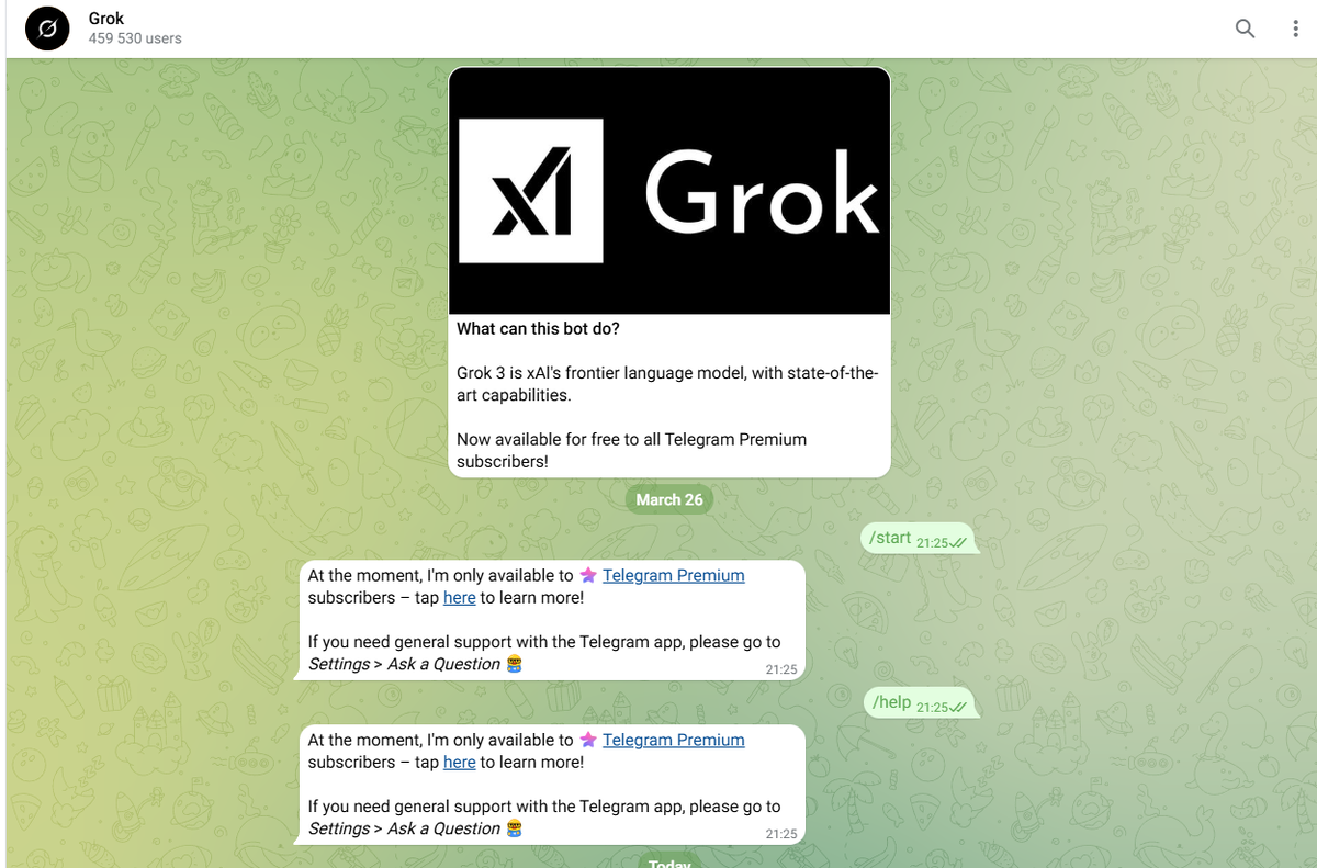 Print Screen с https://t.me/grokai