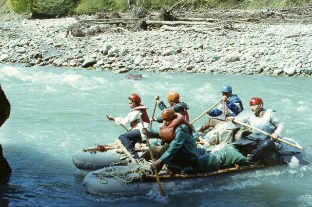 И на катамаранах. 