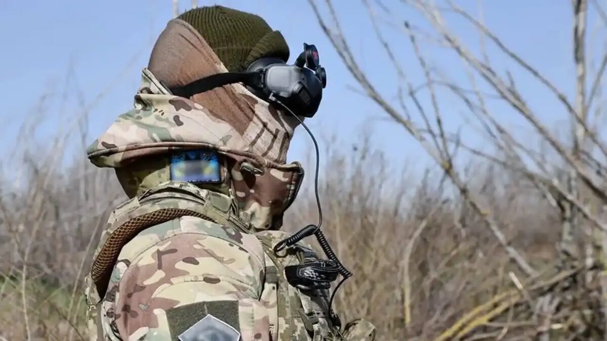    Украинский военный.