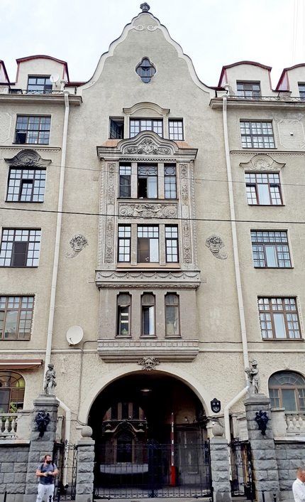 Дом Эйлерса на ул Рентгена, 4 /фото из личног архива, 2022/