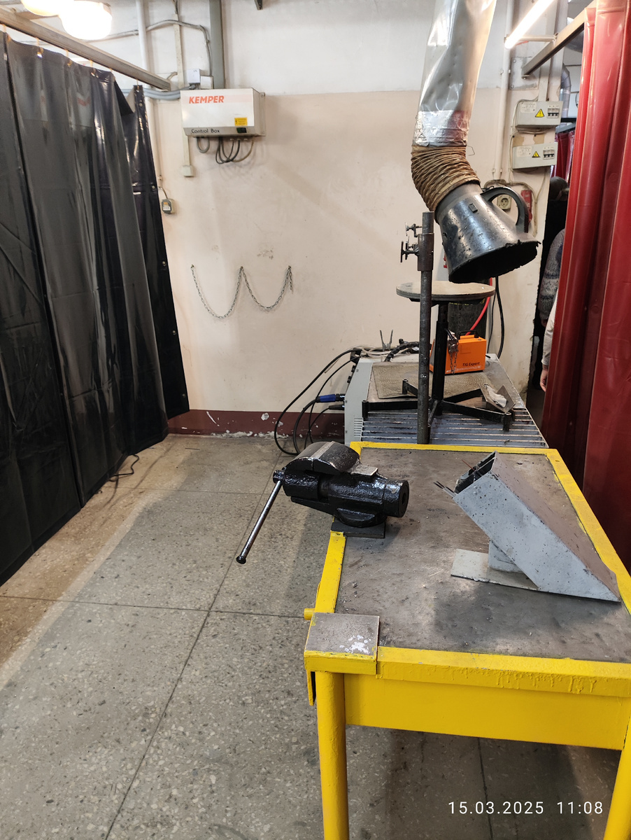 Одна из оборудованных секций