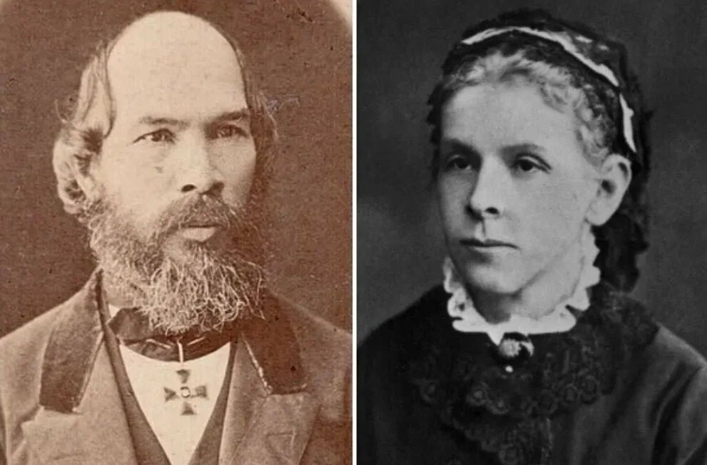 Мария Бланк и Илья Ульянов . Фото из открытых источников. 