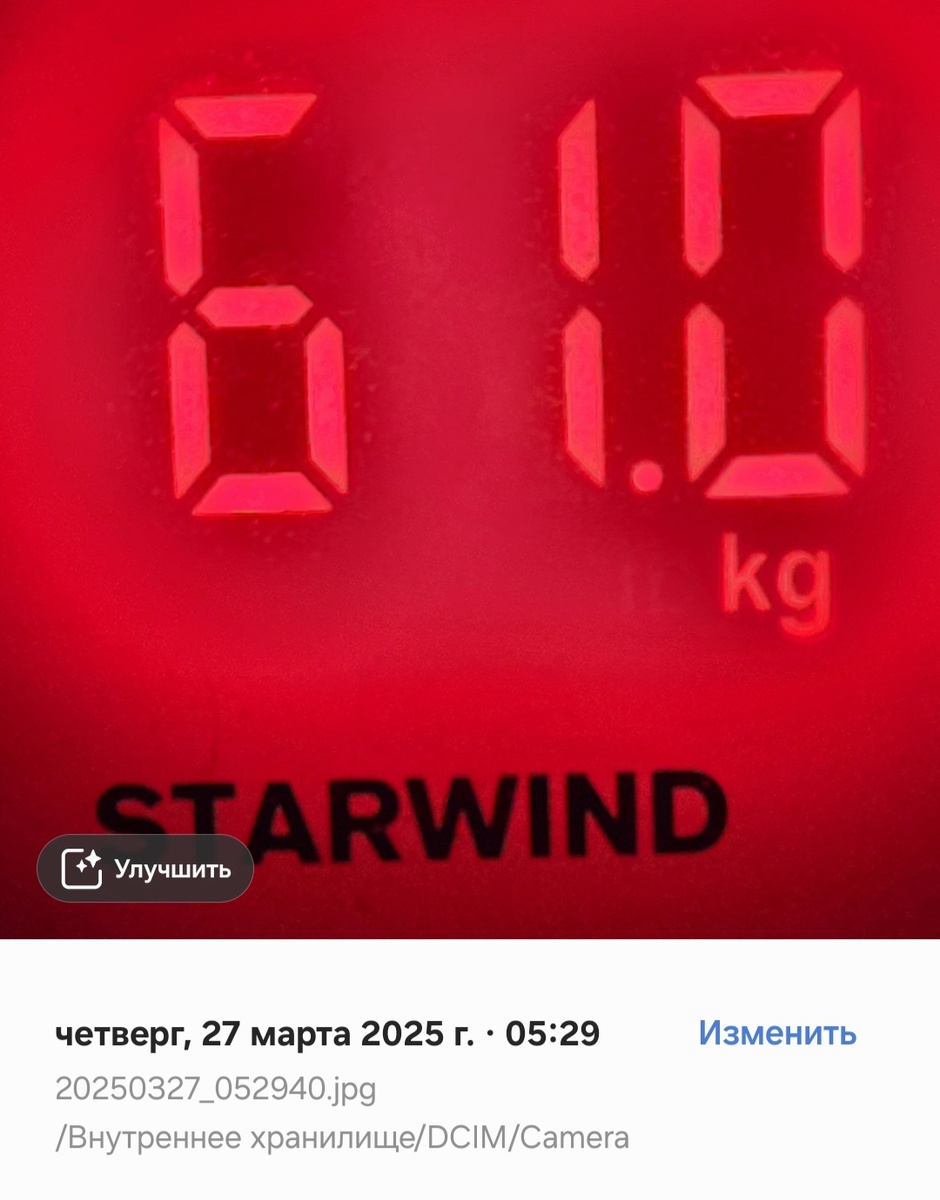 Стрекоза опять худеет. День 26-й