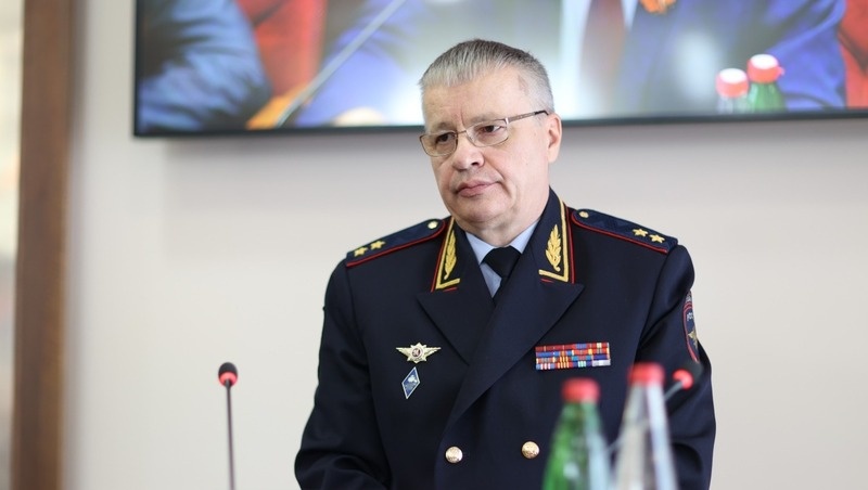    Начальник ГУ МВД по Ставрополью Андрей Мишагин отчитался о результатах работы ведомства за 2024 год Фото: Дума Ставропольского края
