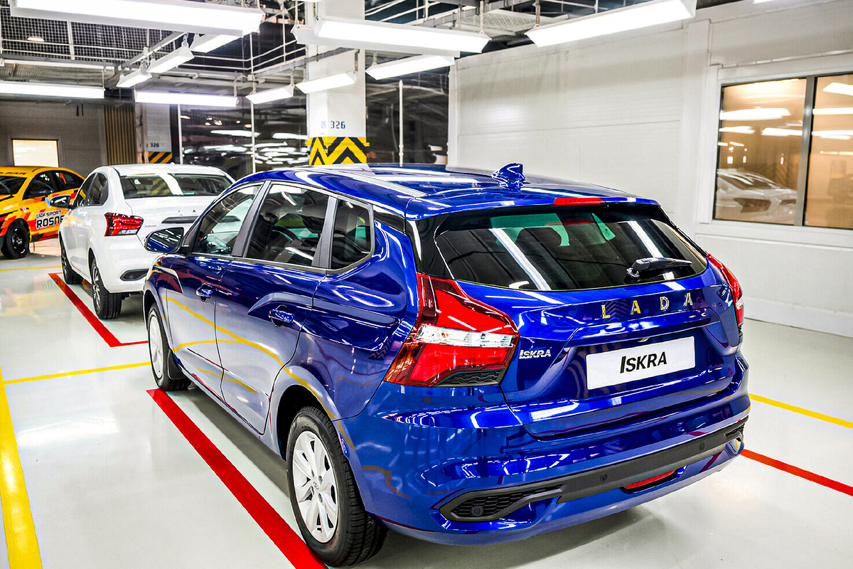 Блестящая Lada Iskra